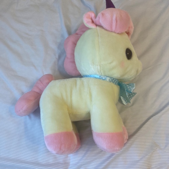 NWT Amuse Unicorn Plush Pastel Japanese Toy - Picture 10 of 14